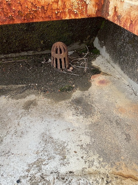 ダクトの状況確認